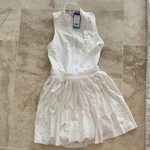 Prince White Zip-Up Jacket